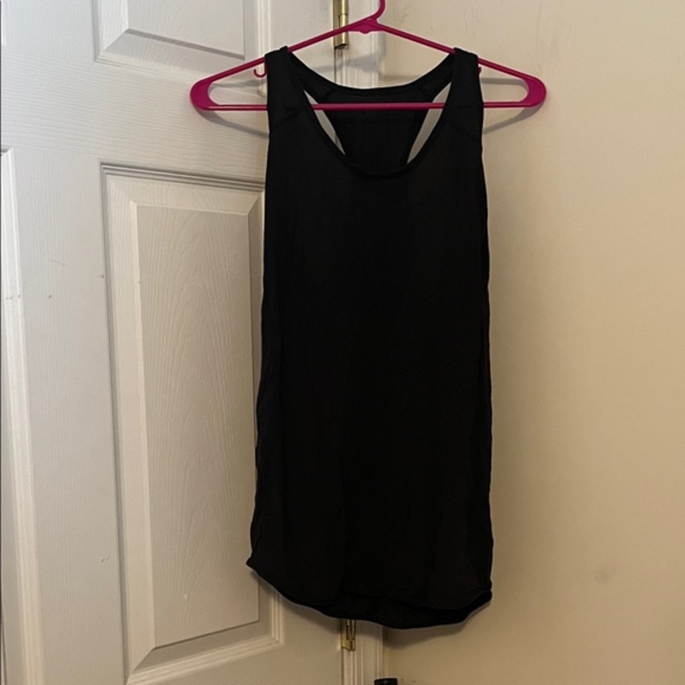 lululemon athletica Classic Black Tank Top